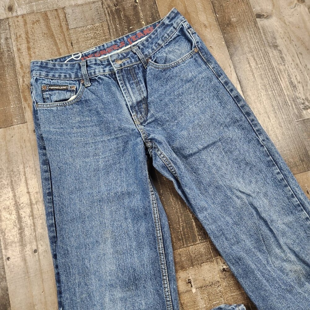 Degree Jeans DJ-07 Mens size 32x31 Straight‎ Fit Blue Denim Mid Rise Denim Jeans